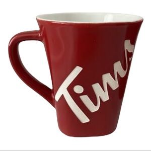 Tim Hortons Ltd. Edition 2018 Etched Ceramic Mug Coffee Cup Collectible